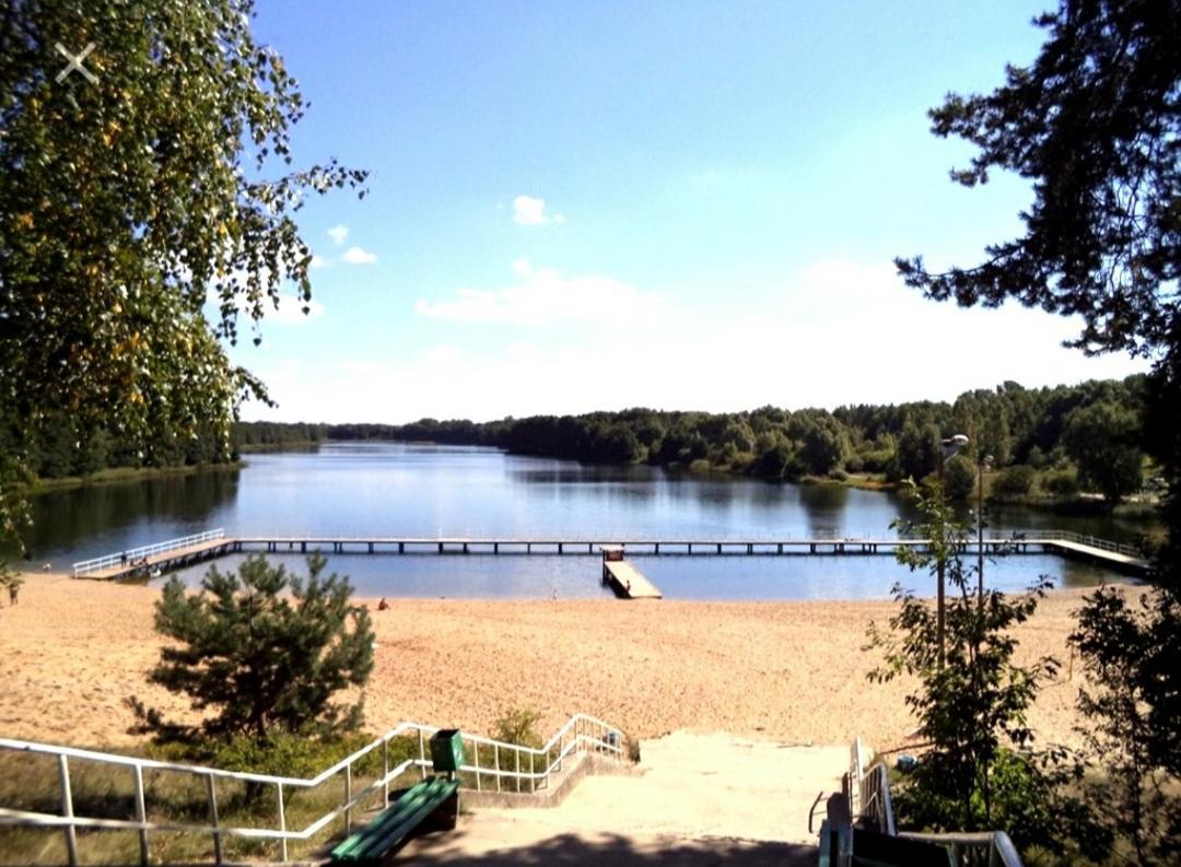Swierkowisko Cisza Las Plaza Blisko Ostroda Bagian luar foto
