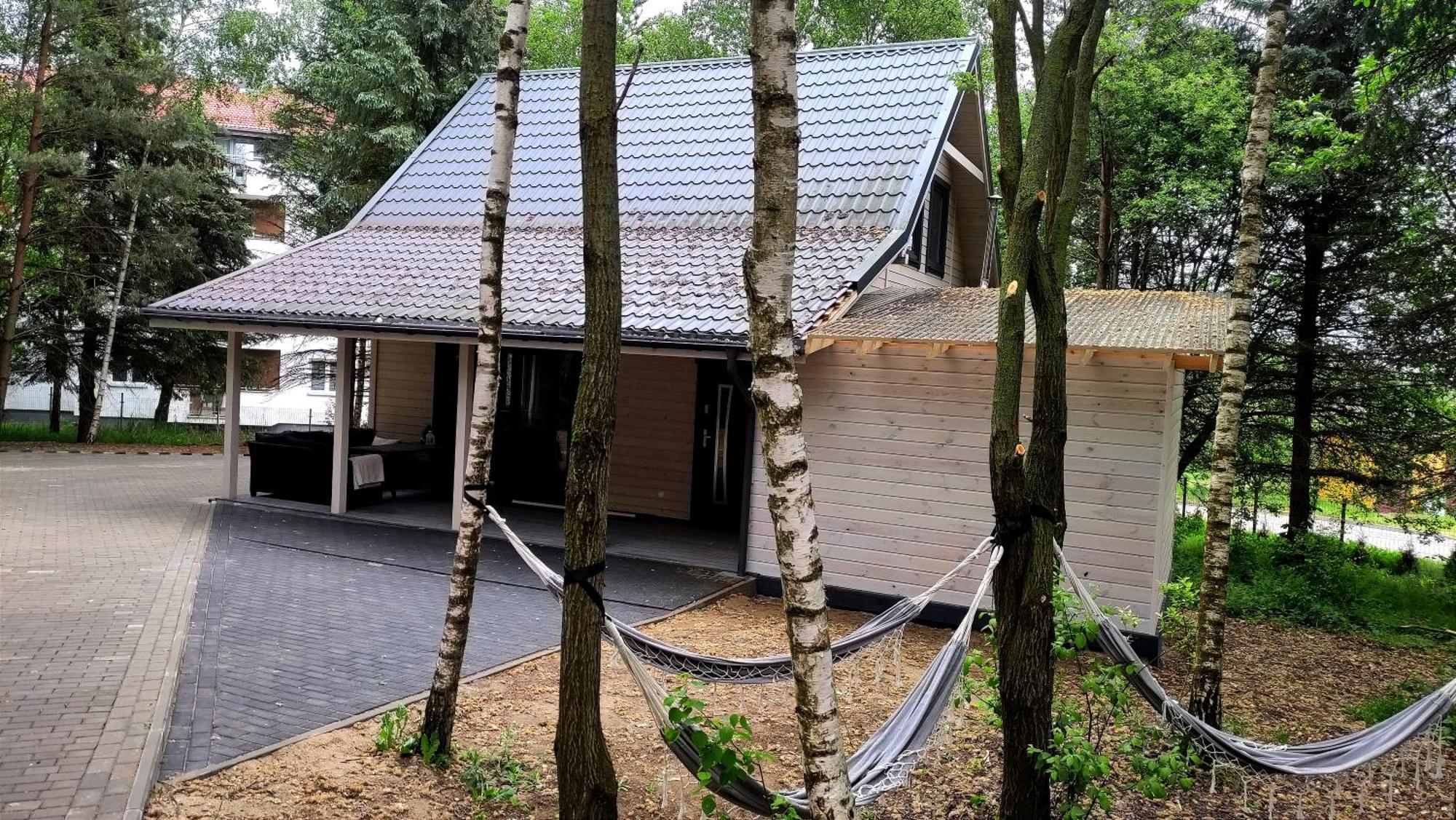 Swierkowisko Cisza Las Plaza Blisko Ostroda Bagian luar foto